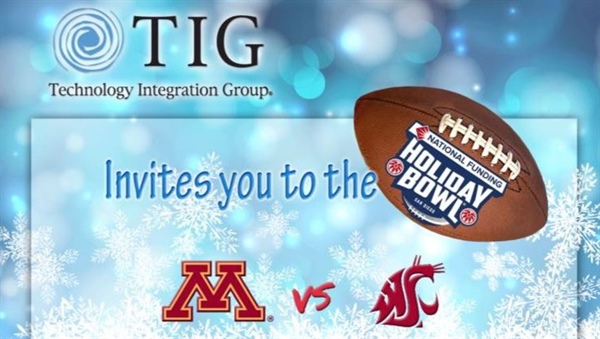 TIG Invites you to the Holiday Bowl